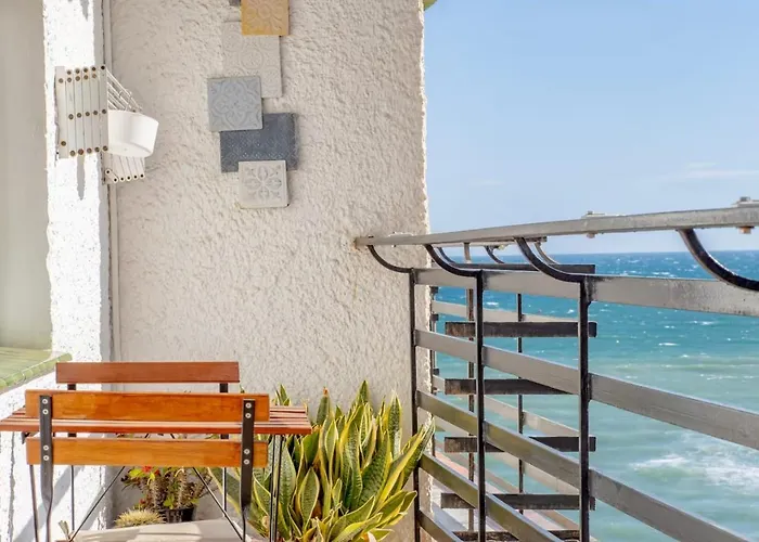 Atardecer En La Playa En Centro Apartament Marbella