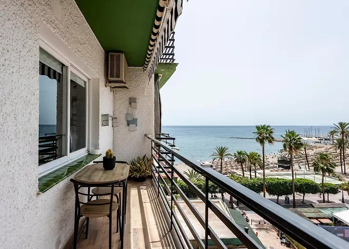 Atardecer En La Playa En Centro Apartament *